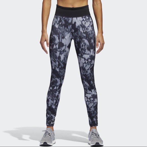 adidas Pants - Adidas PERFORMER EQUINOX CAMO-PRINT HIGH-RISE